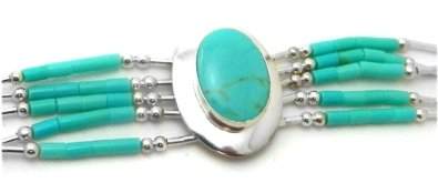 Southwest Turquoise Heish Bracelet